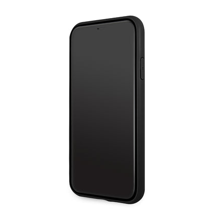 Funda para Apple iPhone 11, Guess, 4G Metal Logo, Gris