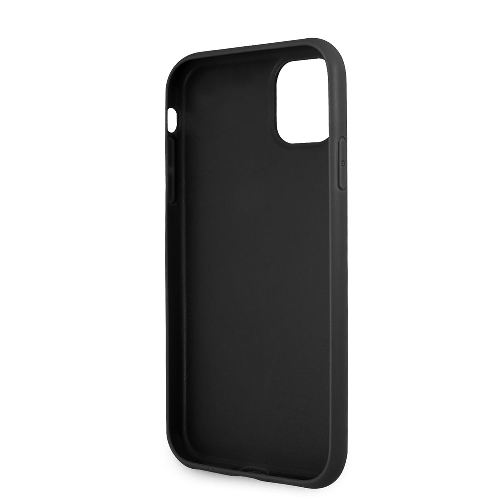Funda para Apple iPhone 11, Guess, 4G Metal Logo, Gris