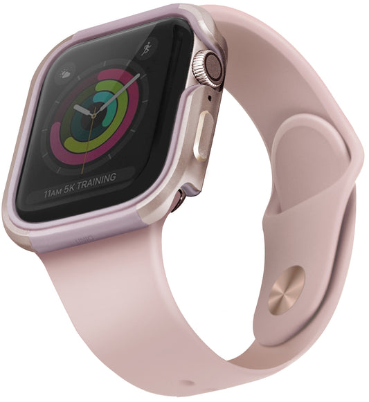 UNIQ Valencia Funda para Apple Watch Serie 44mm, Rosa