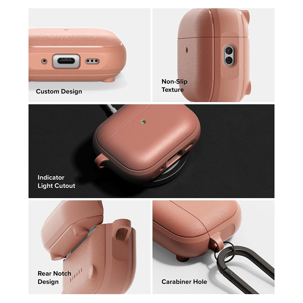 Funda Ringke Onyx Magnética para Apple AirPods Pro 3, Bronce