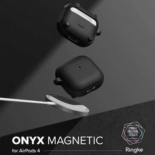 Funda Ringke Onyx Magnética para Apple AirPods 4, Verde