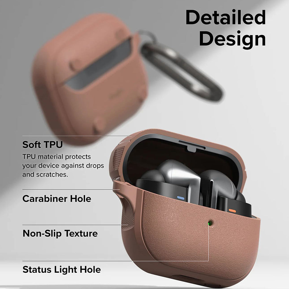 Funda Ringke Onyx Magnética para Samsung Galaxy Buds3 FE / Buds3 Pro / Buds3, Bronce