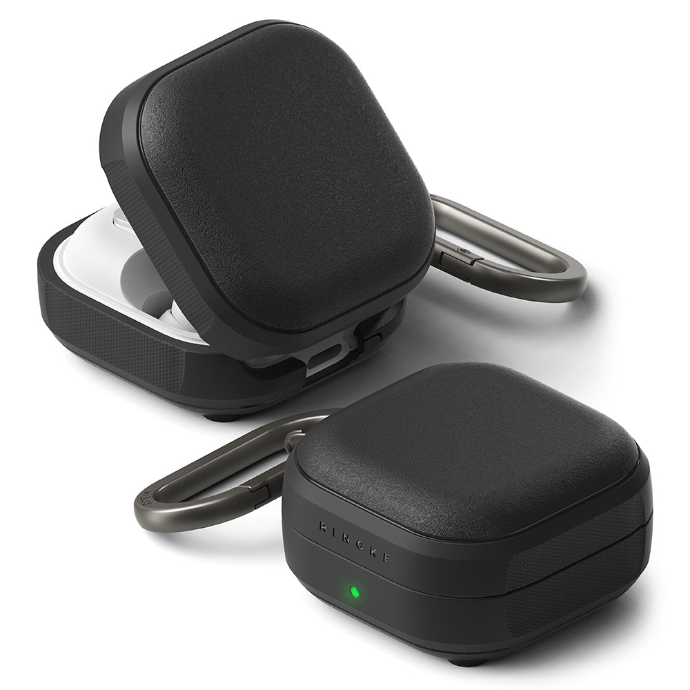 Funda Ringke Onyx Magnética para Samsung Galaxy Buds4 / Buds4 Pro, Negra