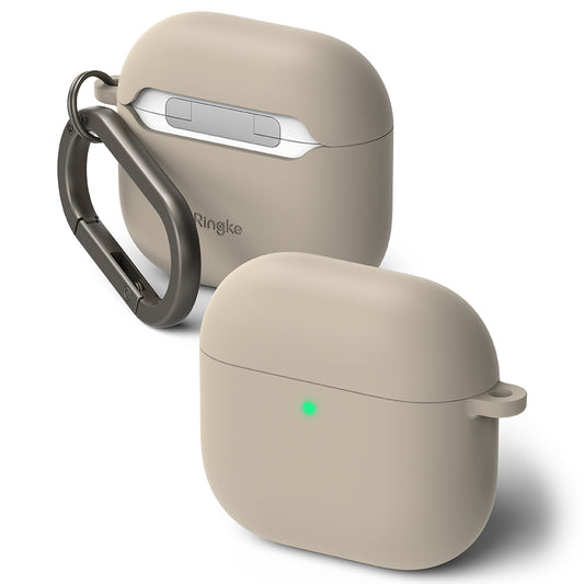 Funda Ringke para Apple AirPods 4, Crema