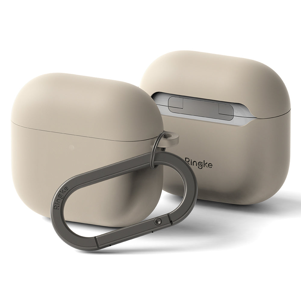 Funda Ringke para Apple AirPods 4, Crema