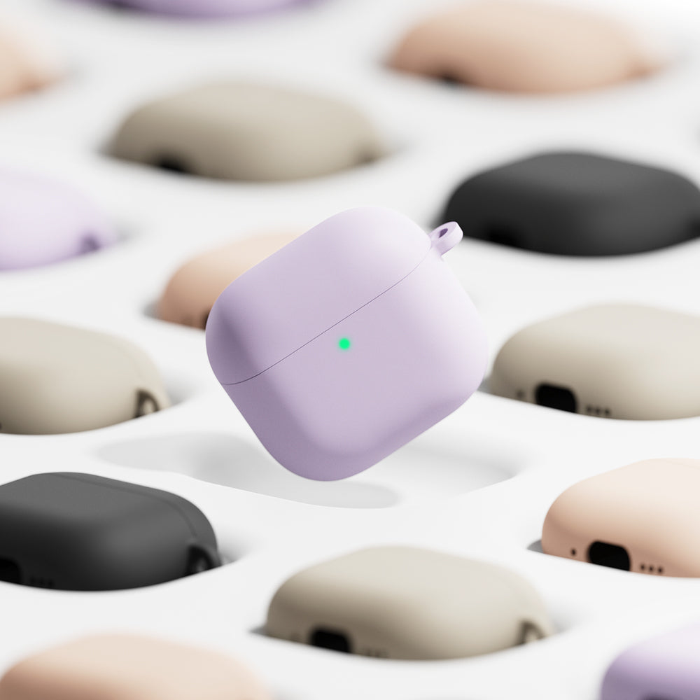 Funda Ringke para Apple AirPods 4, Crema