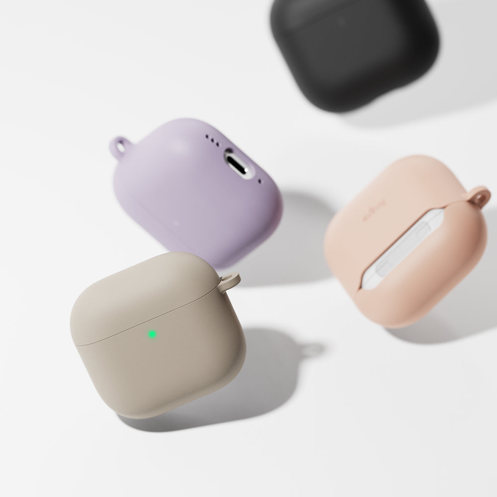Funda Ringke para Apple AirPods 4, Crema