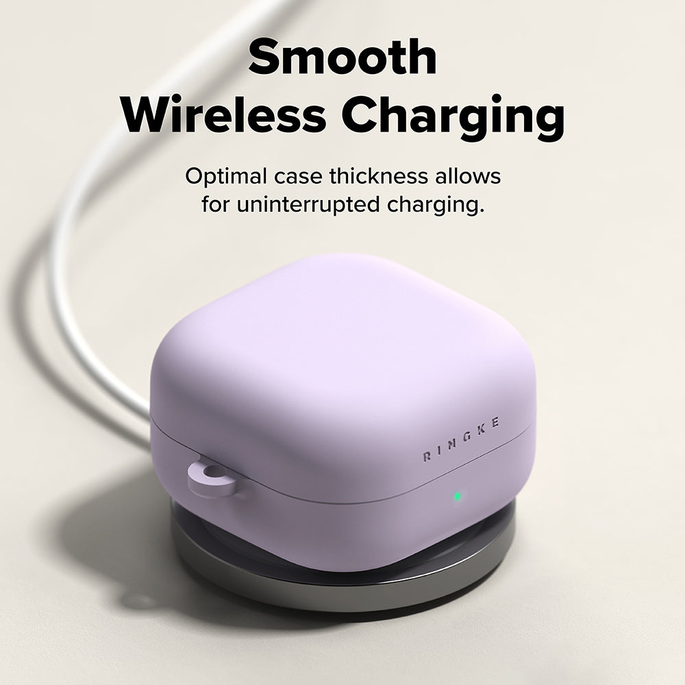 Funda Ringke para Samsung Galaxy Buds 4 Pro, Lila Claro