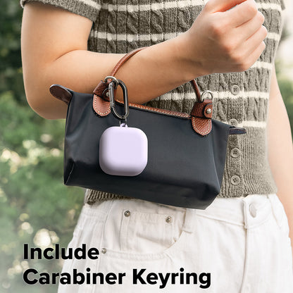 Funda Ringke para Samsung Galaxy Buds 4 Pro, Lila Claro