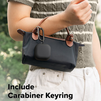 Funda Ringke para Samsung Galaxy Buds4 / Buds4 Pro, Negra