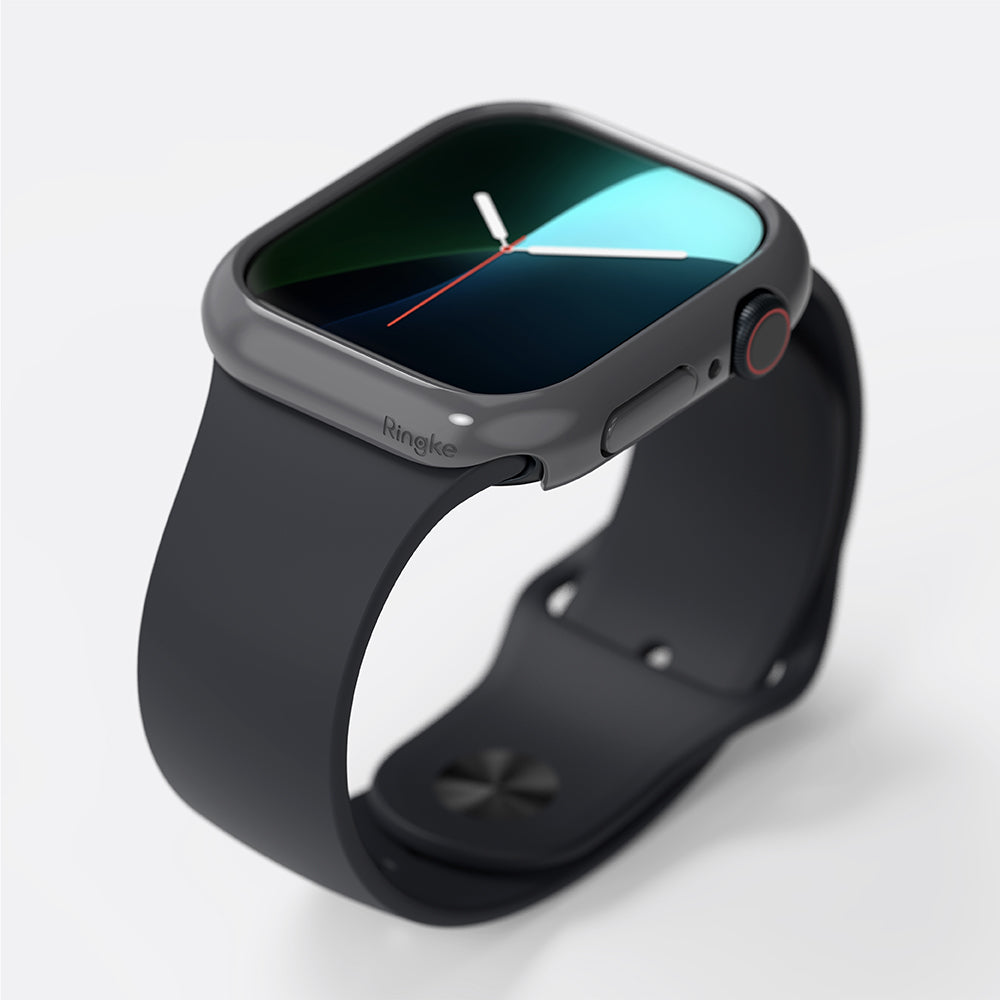 Funda Ringke Slim para Apple Watch Series 10 / 11 46mm, Set de 2 piezas, Negra Mate / Transparente