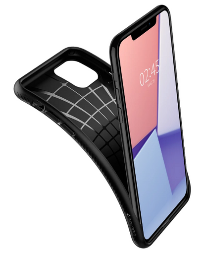 Funda para Apple iPhone 11, Spigen, Liquid Air, Negra 076CS27184