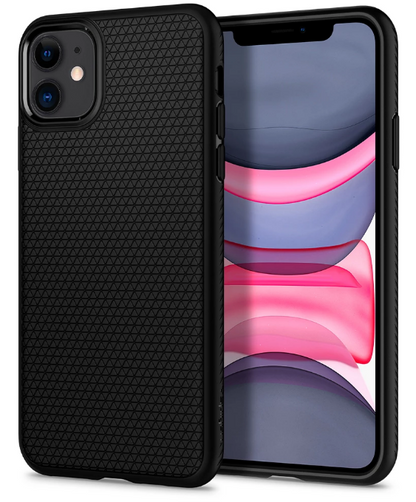 Funda para Apple iPhone 11, Spigen, Liquid Air, Negra 076CS27184