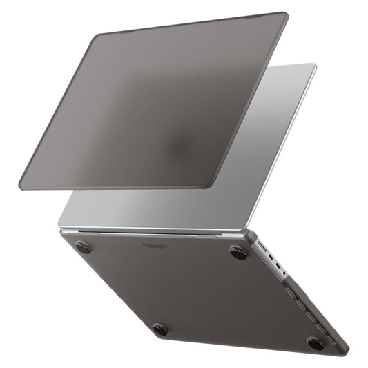 Funda Spigen Airskin para Apple MacBook Pro 14 pulgadas (2026) / (2025) / (2023) / (2022) / (2021), Negra Satinada ACS11529
