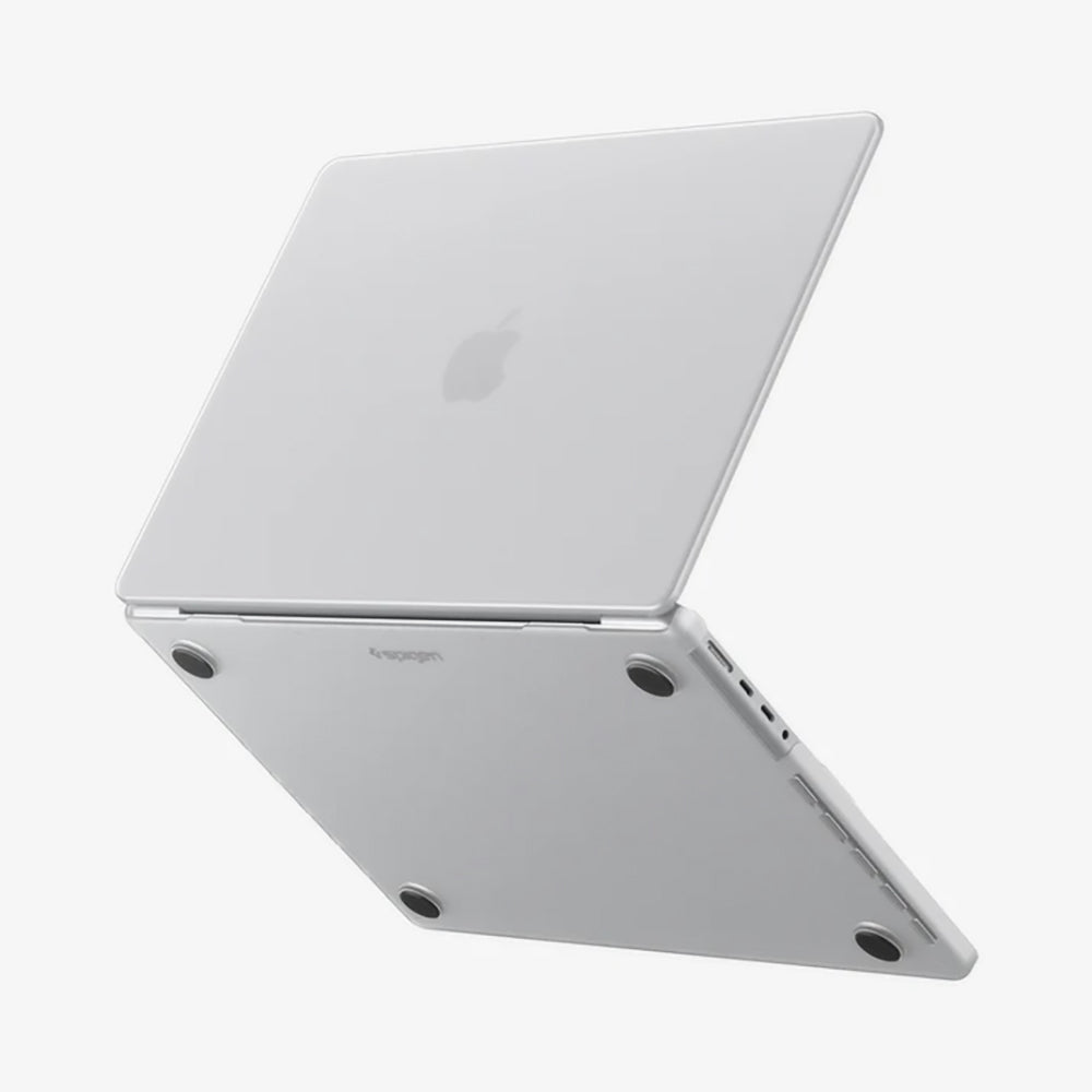 Funda Spigen Airskin para Apple MacBook Pro 16 pulgadas (2026) / (2024) / (2023) / (2021), Transparente Satinada ACS11526