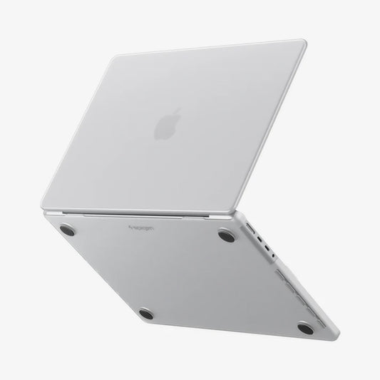 Funda Spigen Airskin para Apple MacBook Pro 16 pulgadas (2026) / (2024) / (2023) / (2021), Transparente Satinada ACS11526