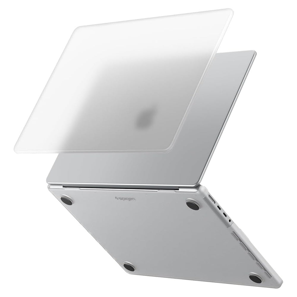Funda Spigen Airskin para Apple MacBook Pro 16 pulgadas (2026) / (2024) / (2023) / (2021), Transparente Satinada ACS11526