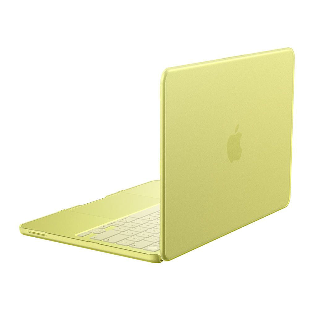 Funda Spigen Airskin para Apple MacBook Neo 13 pulgadas, Amarilla Satinada ACS11544