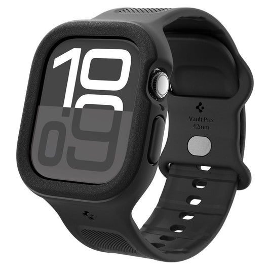 Correa Spigen Caseology Vault Pro para Apple Watch Series 10 / 11 42mm, Negra Mate ACS09390