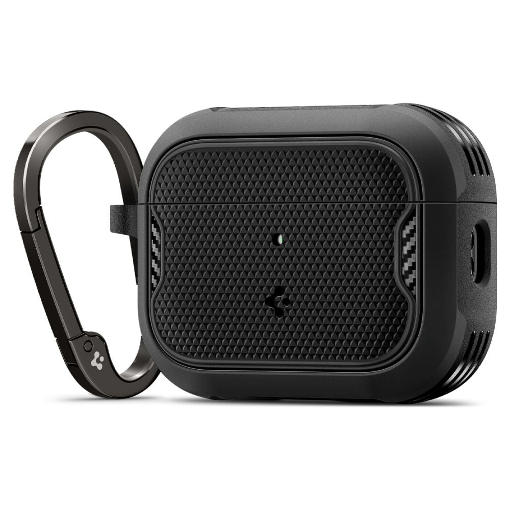 Funda Spigen Core Armor para Apple AirPods Pro 3, Negra Mate