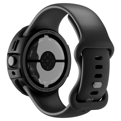 Funda Spigen Liquid Air para Google Pixel Watch 4 41mm, Negra Mate ACS09483