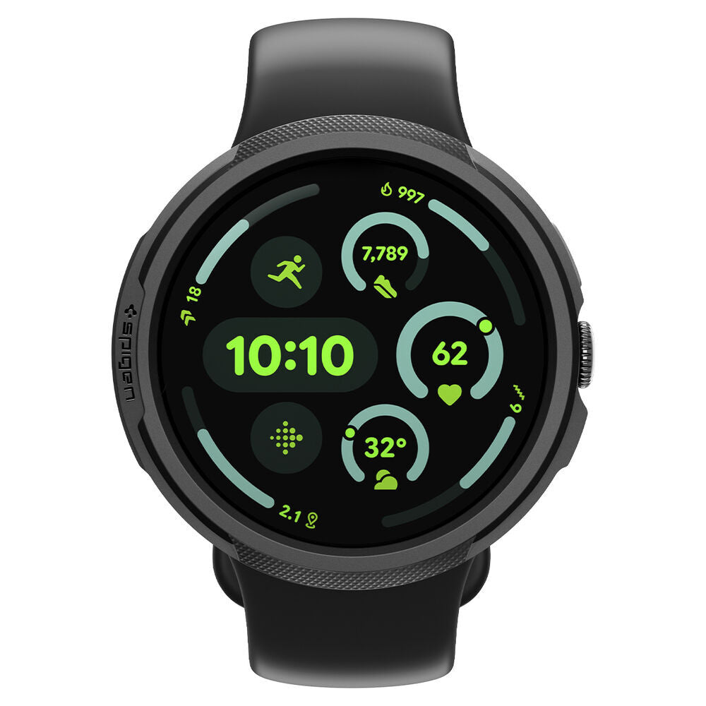 Funda Spigen Liquid Air para Google Pixel Watch 4 41mm, Negra Mate ACS09483