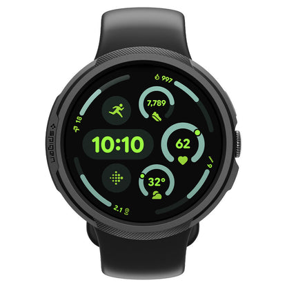 Funda Spigen Liquid Air para Google Pixel Watch 4 41mm, Negra Mate ACS09483