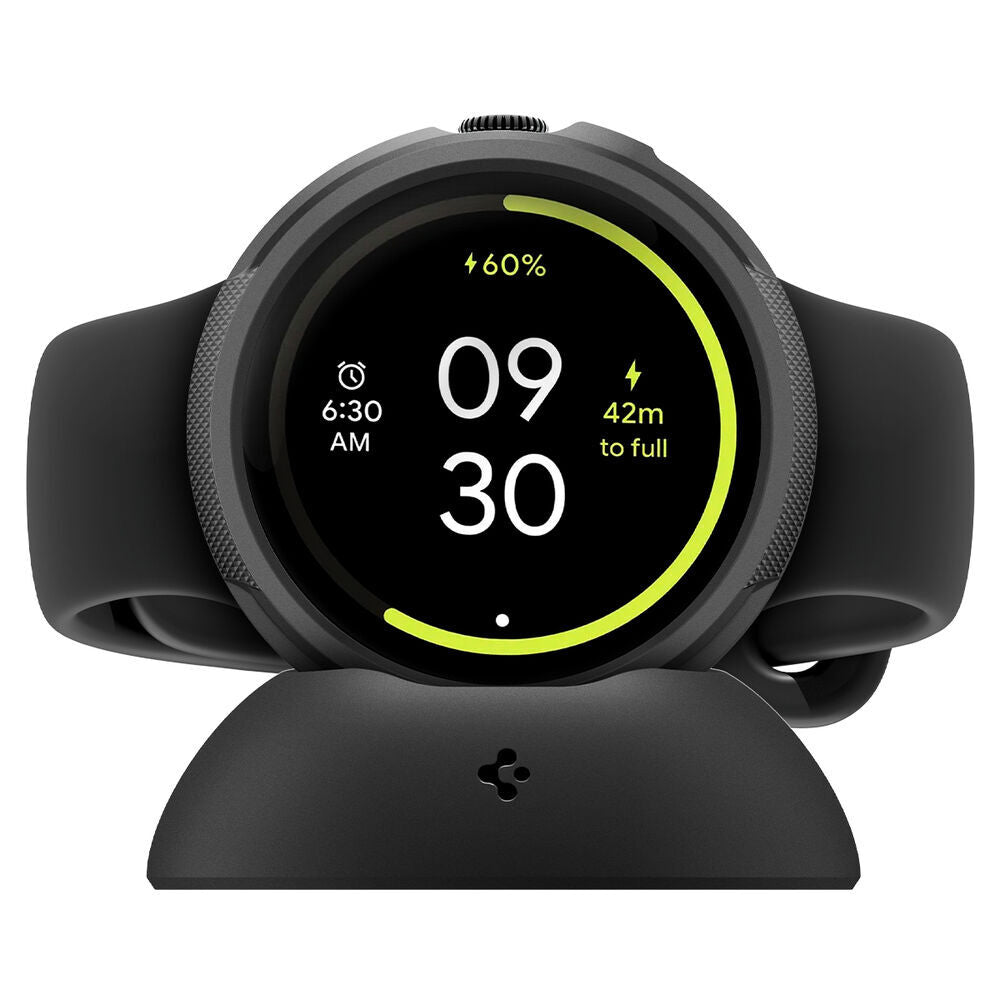 Funda Spigen Liquid Air para Google Pixel Watch 4 41mm, Negra Mate ACS09483