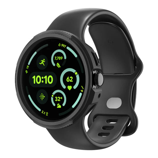 Funda Spigen Liquid Air para Google Pixel Watch 4 45mm, Negra Mate ACS11222