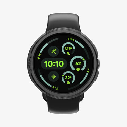 Funda Spigen Liquid Air para Google Pixel Watch 4 45mm, Negra Mate ACS11222