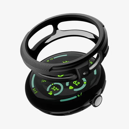 Funda Spigen Liquid Air para Google Pixel Watch 4 45mm, Negra Mate ACS11222