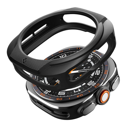 Funda Spigen Liquid Air para Samsung Galaxy Watch Ultra2, Negra Mate ACS11610