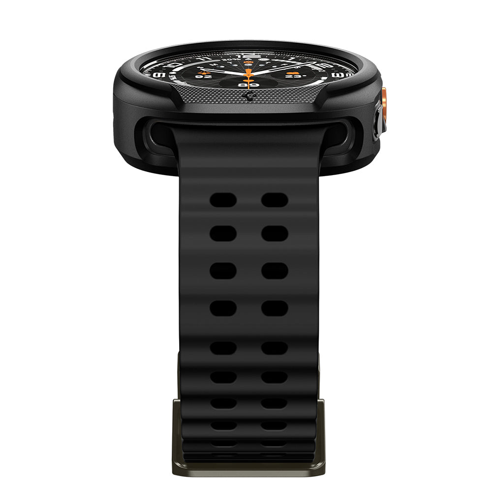 Funda Spigen Liquid Air para Samsung Galaxy Watch Ultra2, Negra Mate ACS11610