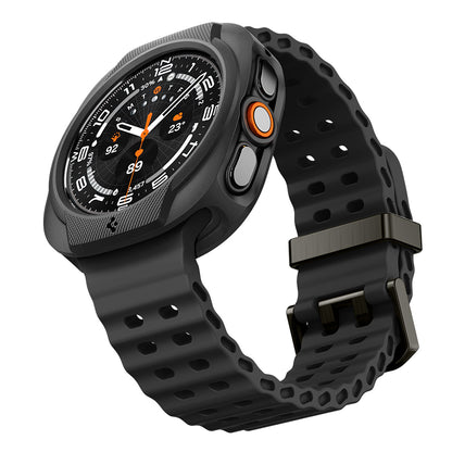 Funda Spigen Liquid Air para Samsung Galaxy Watch Ultra2, Negra Mate ACS11610