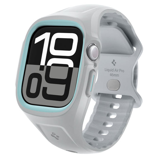 Funda Spigen Liquid Air Pro para Apple Watch Series 10 / 11 46mm, Gris ACS09318