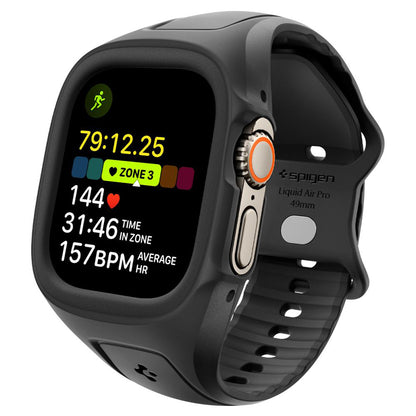 Funda Spigen Liquid Air Pro para Apple Watch Ultra Series, Negra ACS05463