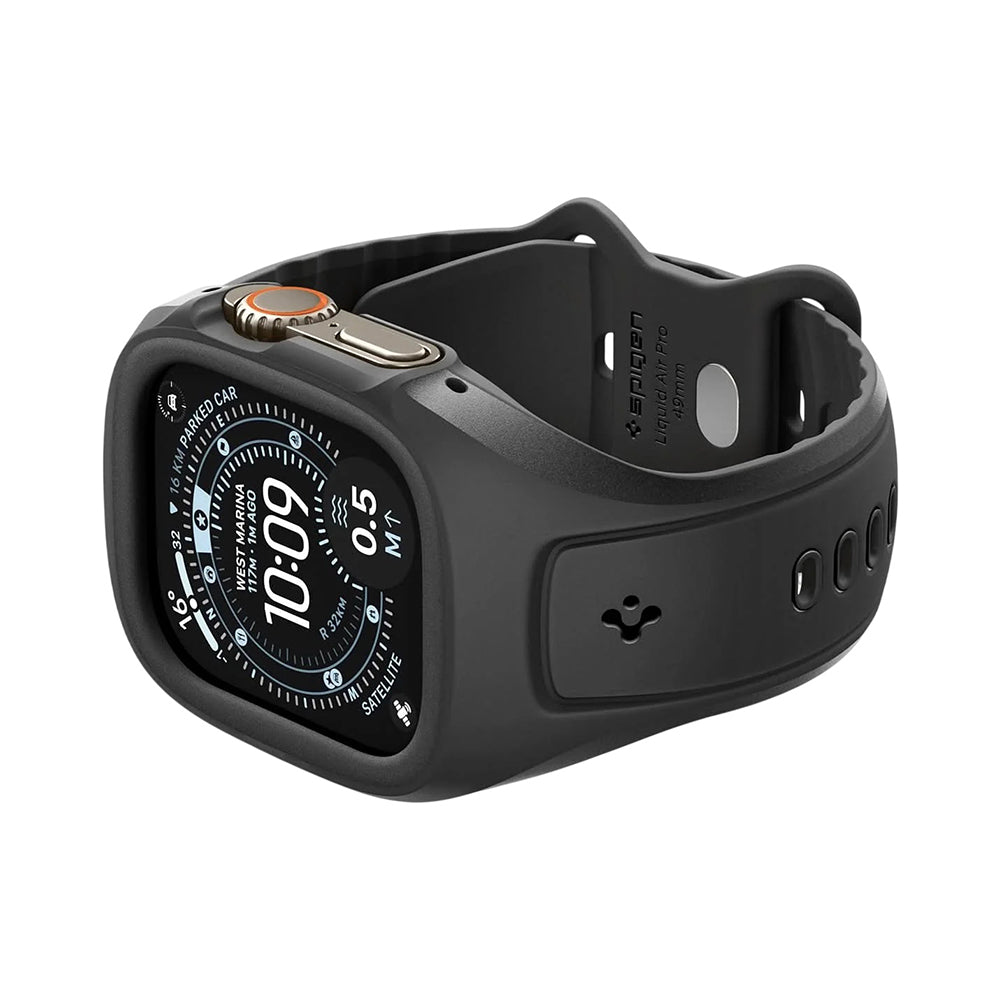 Funda Spigen Liquid Air Pro para Apple Watch Ultra Series, Negra ACS05463