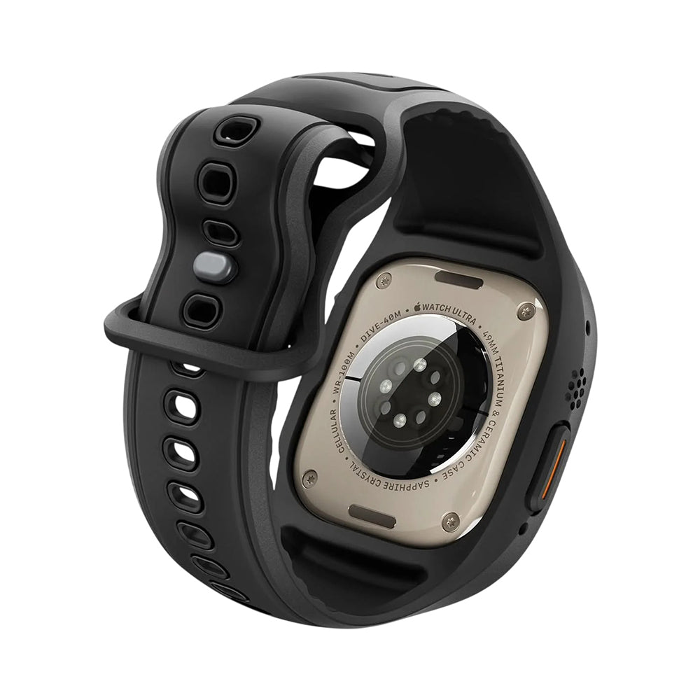 Funda Spigen Liquid Air Pro para Apple Watch Ultra Series, Negra ACS05463