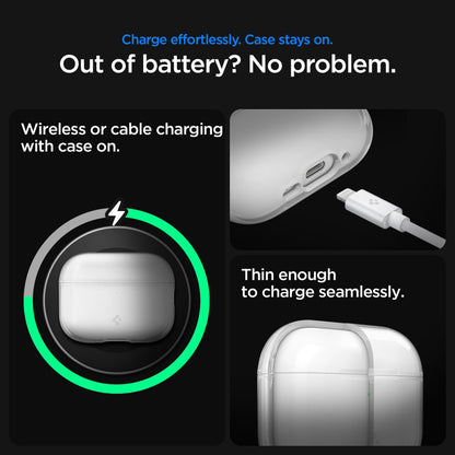 Spigen Liquid Crystal Case for Apple AirPods Pro 3, Transparent ACS10019