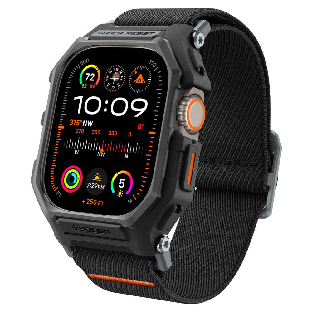 Funda Spigen Lite Fit Pro para Apple Watch Ultra Series, Negra Mate ACS07104