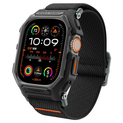 Funda Spigen Lite Fit Pro para Apple Watch Ultra Series, Negra Mate ACS07104