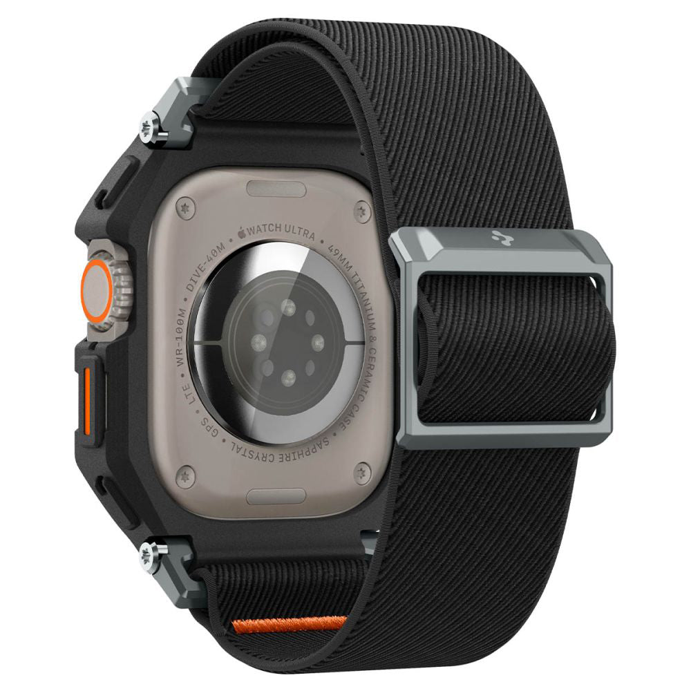 Funda Spigen Lite Fit Pro para Apple Watch Ultra Series, Negra Mate ACS07104