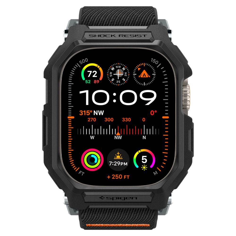 Funda Spigen Lite Fit Pro para Apple Watch Ultra Series, Negra Mate ACS07104