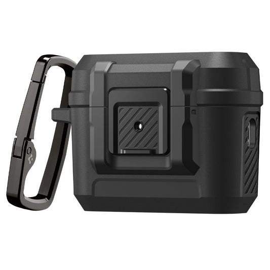 Funda Spigen Lock Fit para Apple AirPods Pro 3, Negra Mate
