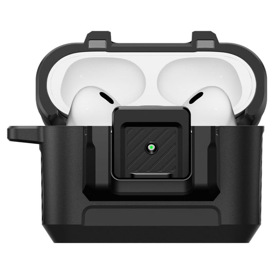 Funda Spigen Lock Fit para Apple AirPods Pro 3, Negra Mate
