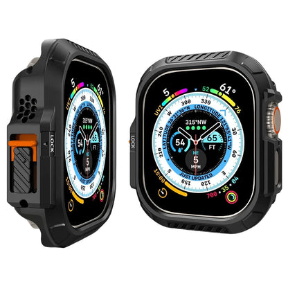 Funda Spigen Lock Fit para Apple Watch Ultra Series, Negra Mate ACS06208