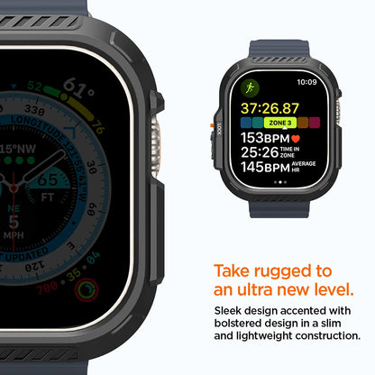 Funda Spigen Lock Fit para Apple Watch Ultra Series, Negra Mate ACS06208