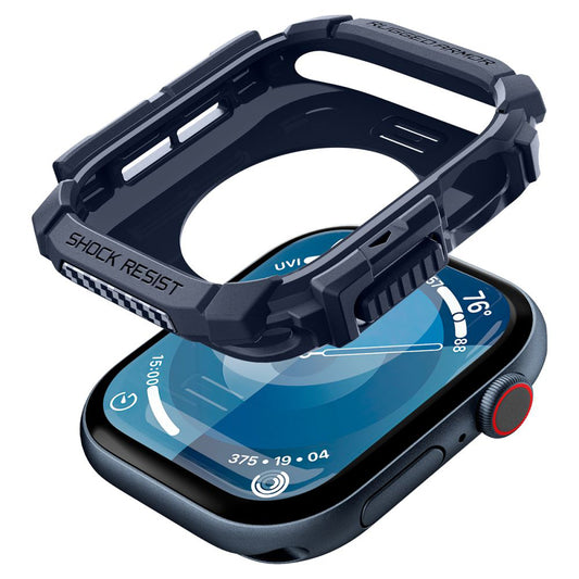 Funda Spigen Rugged Armor para Apple Watch Series 10 / 11 46mm, Azul Marino ACS08599