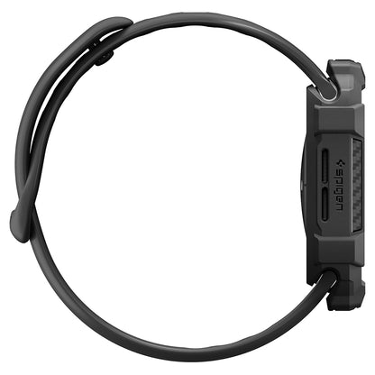 Funda Spigen Rugged Armor para Apple Watch Series 12 de 42 mm, negro mate ACS11877