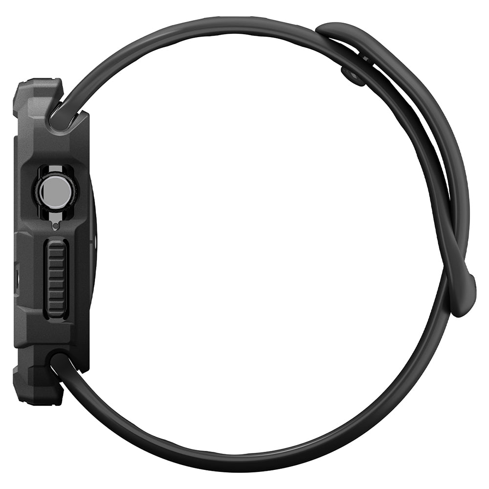 Funda Spigen Rugged Armor para Apple Watch Series 12 46mm, Negra Mate ACS11886